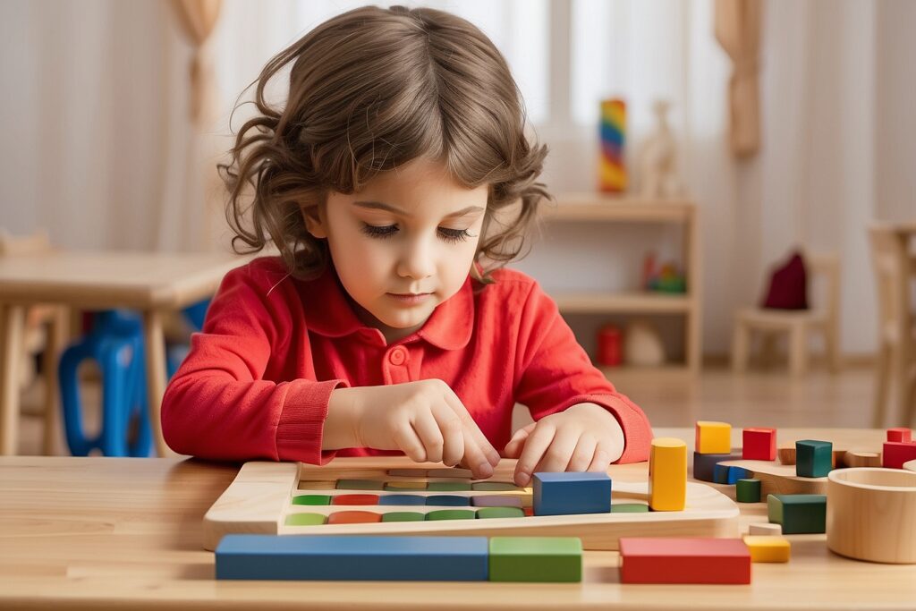 Image depicting a parent’s unique insight into the impact of Montessori education on their child’s development.