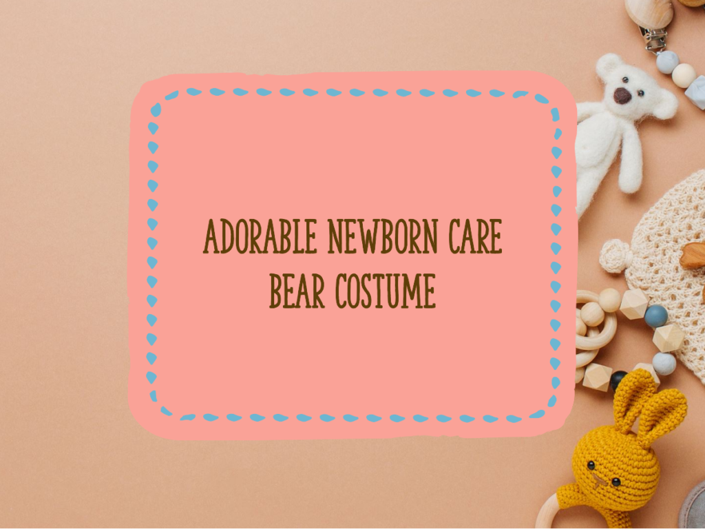 Adorable Newborn Care Bear Costume for Babies